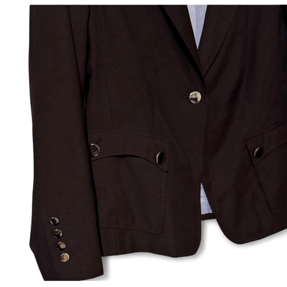 Worthington Dark Brown Women's Blazer - Picture 4 of 8